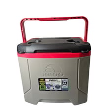 Igloo 16 qt. Profile Series Ice Chest Cooler - Beige with Red
