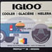 Igloo 16 qt. Profile Series Ice Chest Cooler - Beige with Red