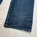 R13 Boy Straight Jeans SIZE 30 x 26 Lily Blue Cropped Distressed Honeycomb ITALY