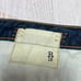 R13 Boy Straight Jeans SIZE 30 x 26 Lily Blue Cropped Distressed Honeycomb ITALY