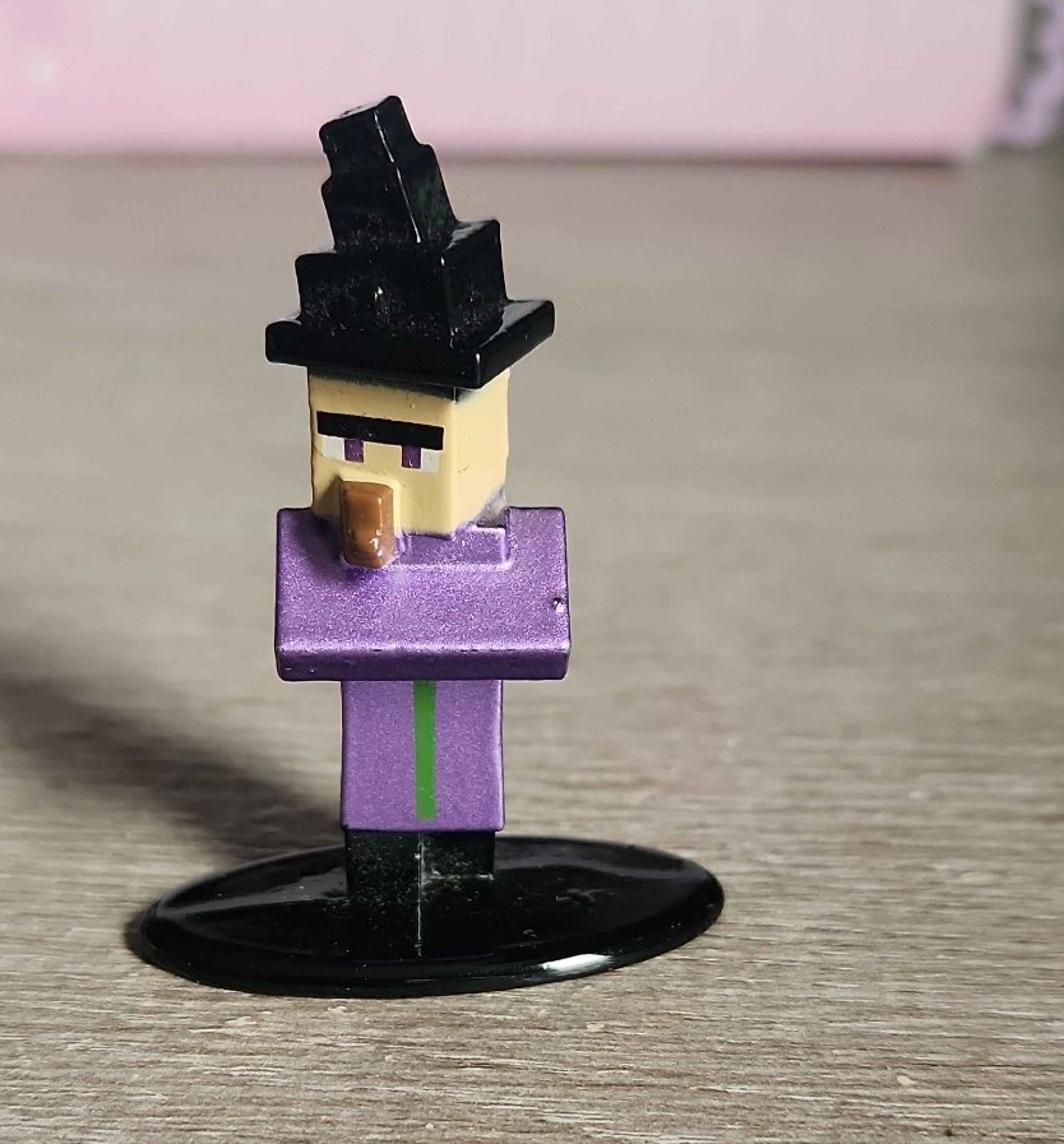 Minecraft Witch Metal figure Jada toys Vanguard Metal Diecast Mini Figure 1.5"