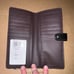 NWT COACH Slim Long Wallet In Signature Canvas Brown/Black Gold Hardware