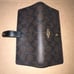 NWT COACH Slim Long Wallet In Signature Canvas Brown/Black Gold Hardware