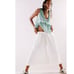 New Free People If Only Set 168 SMALL Harbor Green BOHOCHIC Maxi Skirt Set