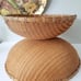 Set of Two (2) Vintage Woven Basket Bowl
