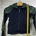 Lululemon Athletica No Size ?Sz M Scuba Hoodie* Stretch Jacket Nvy/Green