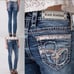 EUC Rock Revival Jeans Skinny 26 Luiza 2 3 1