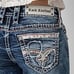 EUC Rock Revival Jeans Skinny 26 Luiza 2 3 1