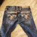 EUC Rock Revival Jeans Skinny 26 Luiza 2 3 1