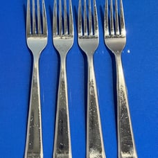 vintage sola switzerland Dinner Forks Lot Of 4
