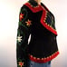 Vintage Show Piece Embroidered Blazer Sz Medium IDOL England Wool Jacket Rare