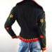 Vintage Show Piece Embroidered Blazer Sz Medium IDOL England Wool Jacket Rare
