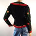 Vintage Show Piece Embroidered Blazer Sz Medium IDOL England Wool Jacket Rare