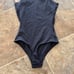 Skims Fits Everybody High Neck Bodysuit Onyx Size XXS