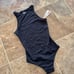 Skims Fits Everybody High Neck Bodysuit Onyx Size XXS