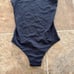 Skims Fits Everybody High Neck Bodysuit Onyx Size XXS