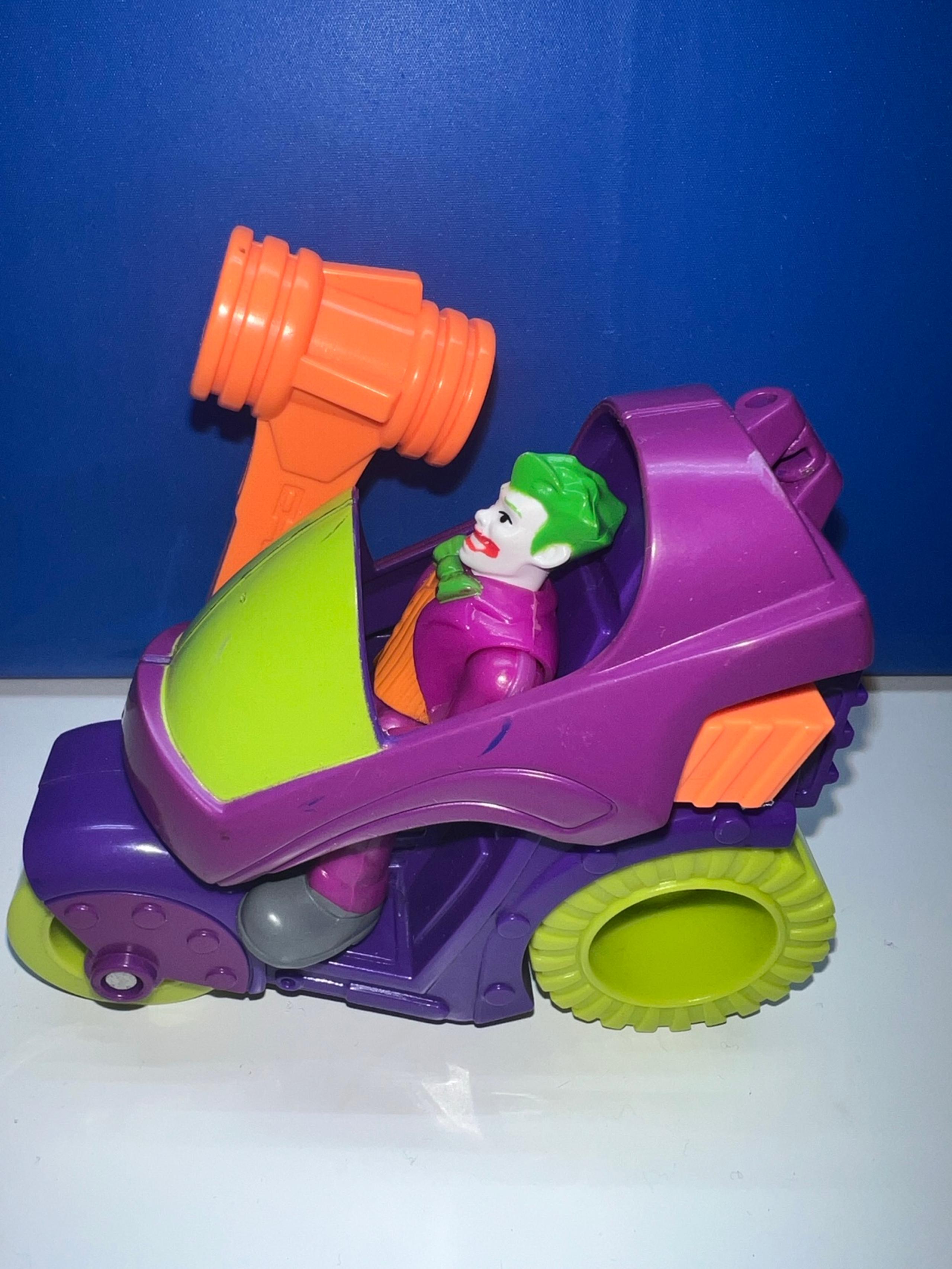 Imaginext The Joker Figure & Hammer Action Cycle Vehicle DC Friends Fisher Price