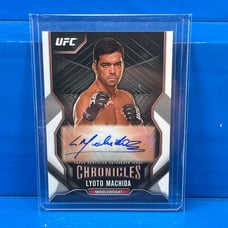 LYOTO MACHIDA 2015 Topps UFC Chronicles Autograph MMA Legend AUTO Champion