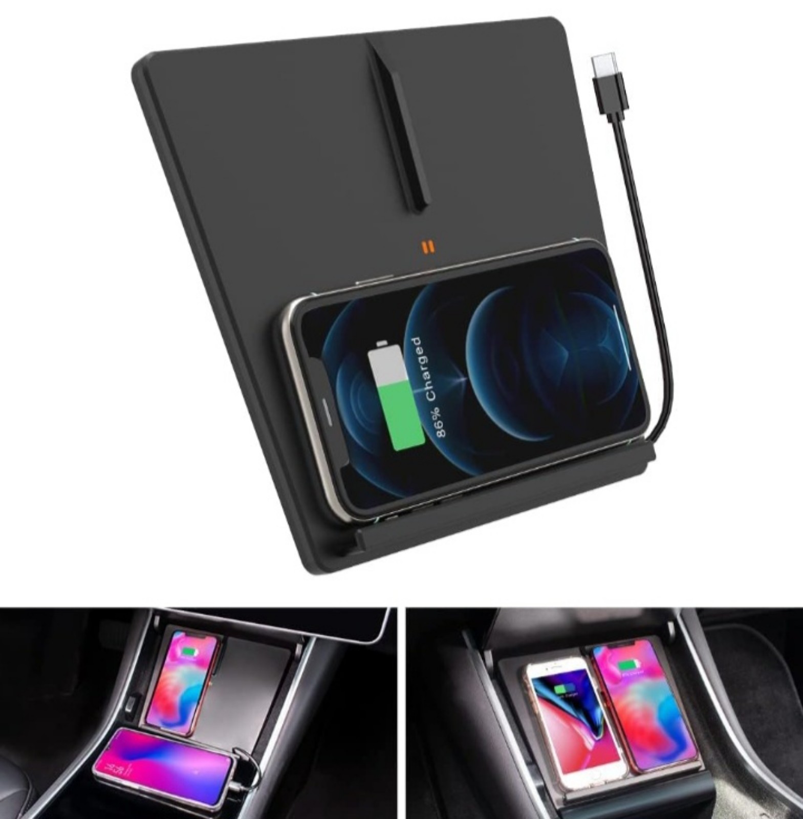 Tesla Wifi Charger TAPTES Wireless Charger For Tesla Model