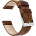 Barton Quick Release - Top Grain Leather Watch Band Strap 20 mm Caramel Tan
