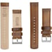Barton Quick Release - Top Grain Leather Watch Band Strap 20 mm Caramel Tan