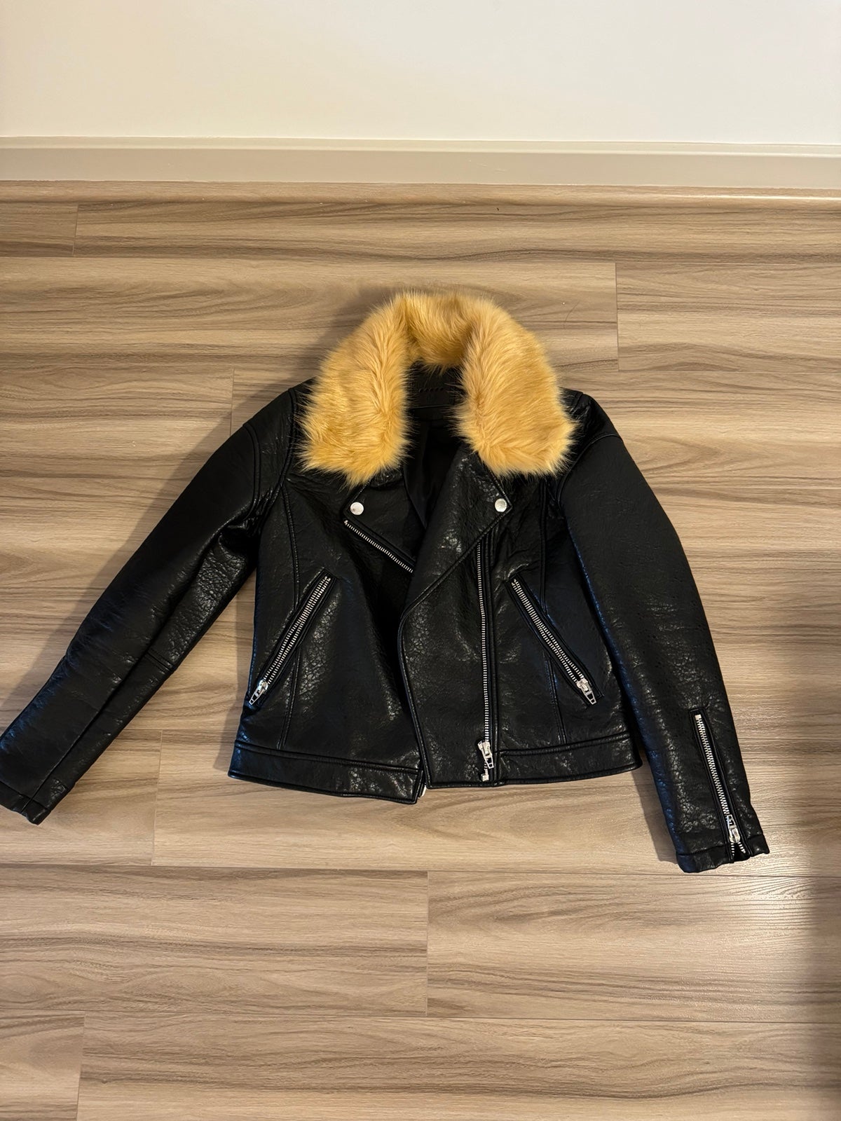 Faux Leather Jacket
