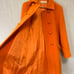 Miss Chloe Wool Blend Coat Orange Size 40