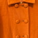 Miss Chloe Wool Blend Coat Orange Size 40
