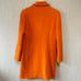 Miss Chloe Wool Blend Coat Orange Size 40
