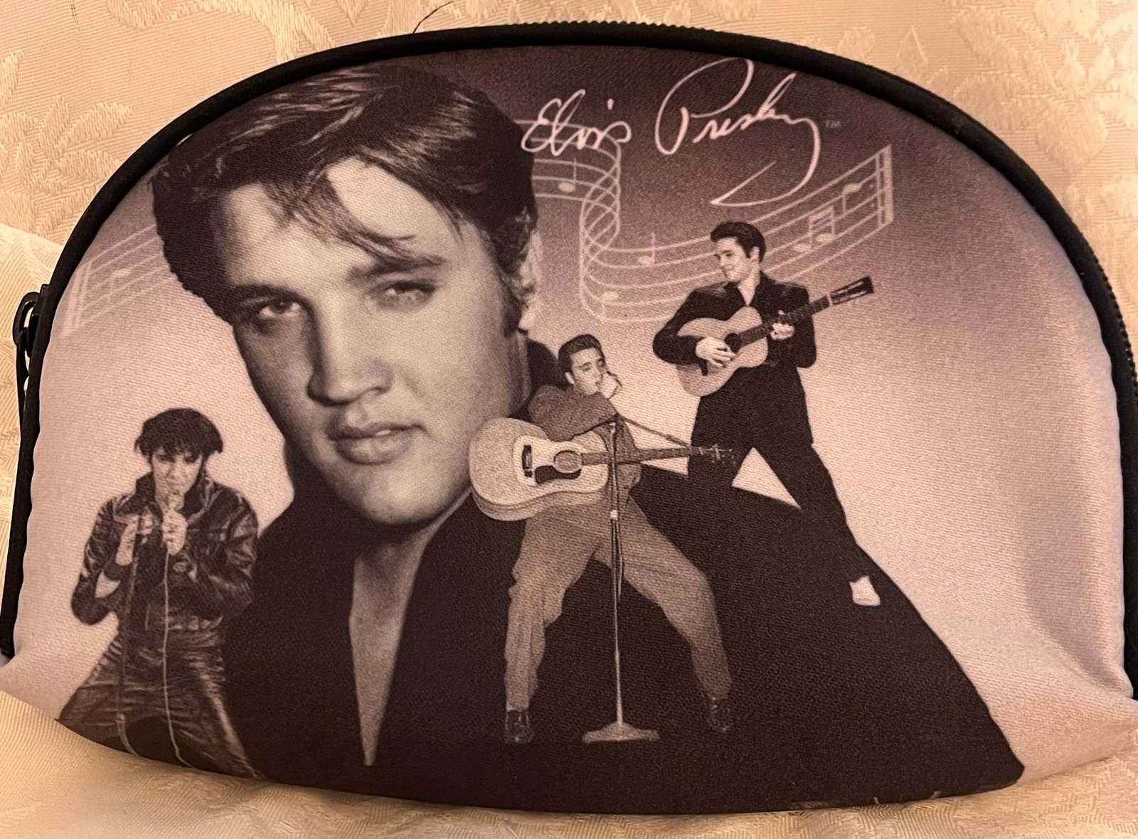 ✨ NEW ELVIS PRESLEY COIN PURSE ELVIS COSMETIC BAG ELVIS TRAVEL BAG ELVIS PURSE✨