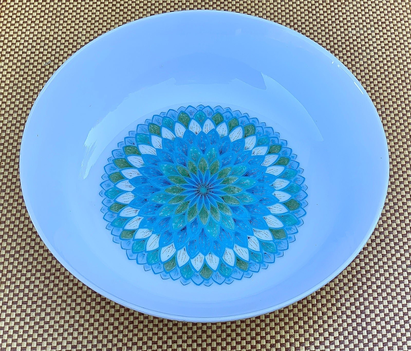 Vintage Mid Century Modern Noritake Younger Image BAHAMA Vegetable Serving Bowl