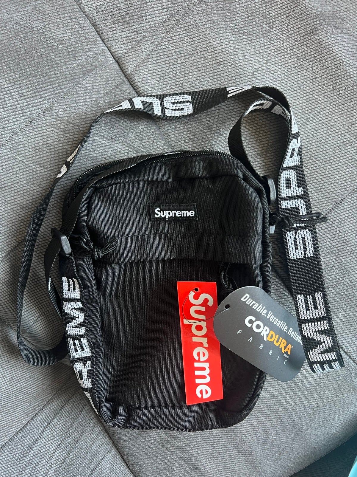 Supreme Black Shoulder Bag iDcxXf9F6