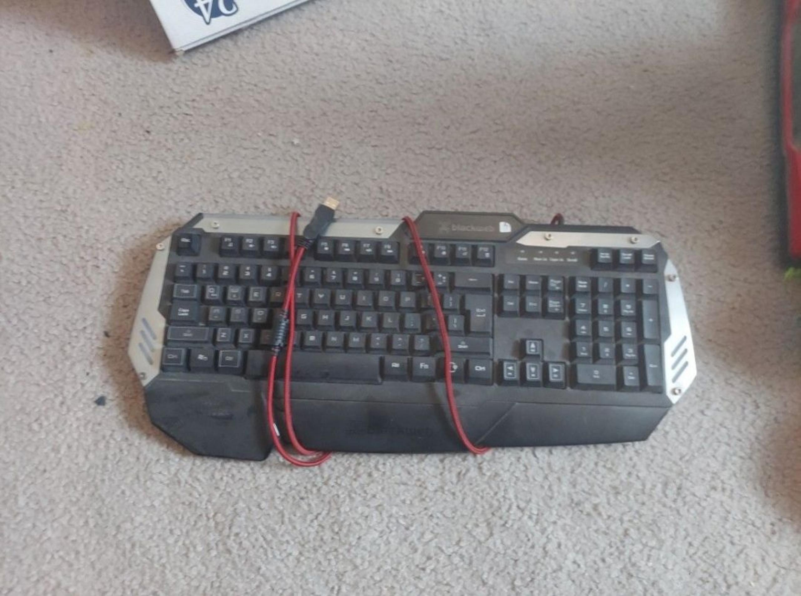 Blackweb light changing keyboard