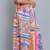 Multicolor Tube Tie Back Chest Elastic Waisted Oversized Jumpsuit