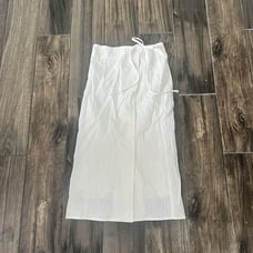 NEW Evidnt Los Angeles Skirt White Midi Skirt Size X SMALL XS (206)