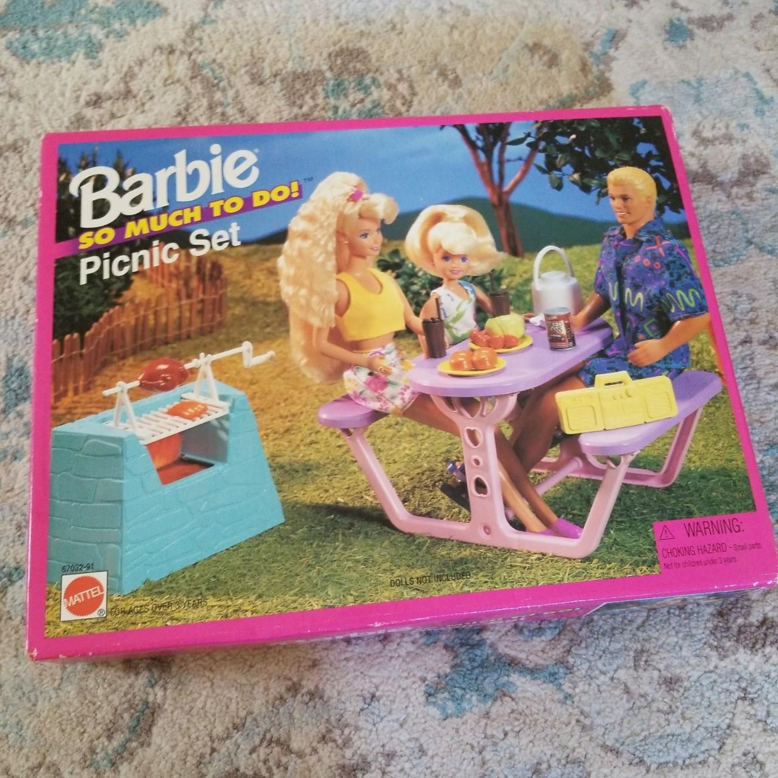 Barbie 90s Picnic play set