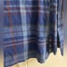 Prana top button front 100% organic cotton plaid Large
