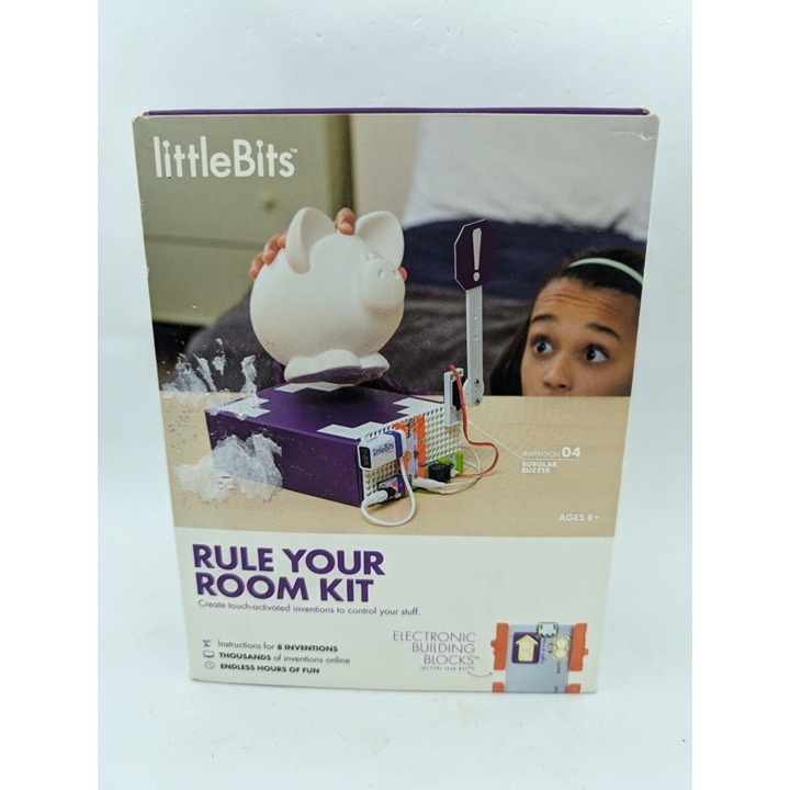 LittleBits RULE YOUR ROOM KIT Education Learning Build Block Open Box Complete
