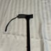 Black and Gray Expandable Cane With Wrist Strap (Good Condition)