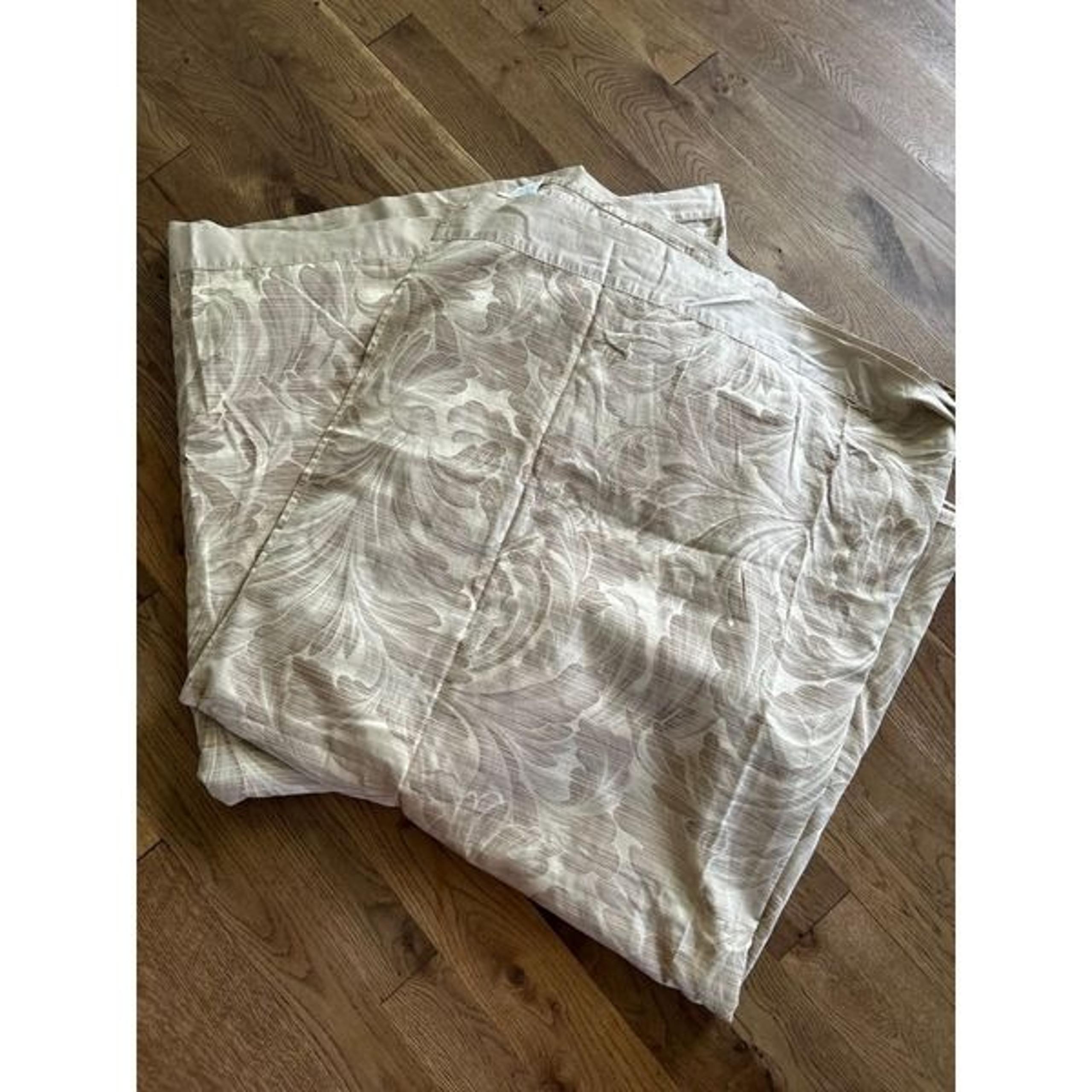 king damask flat sheet Yves Delorme