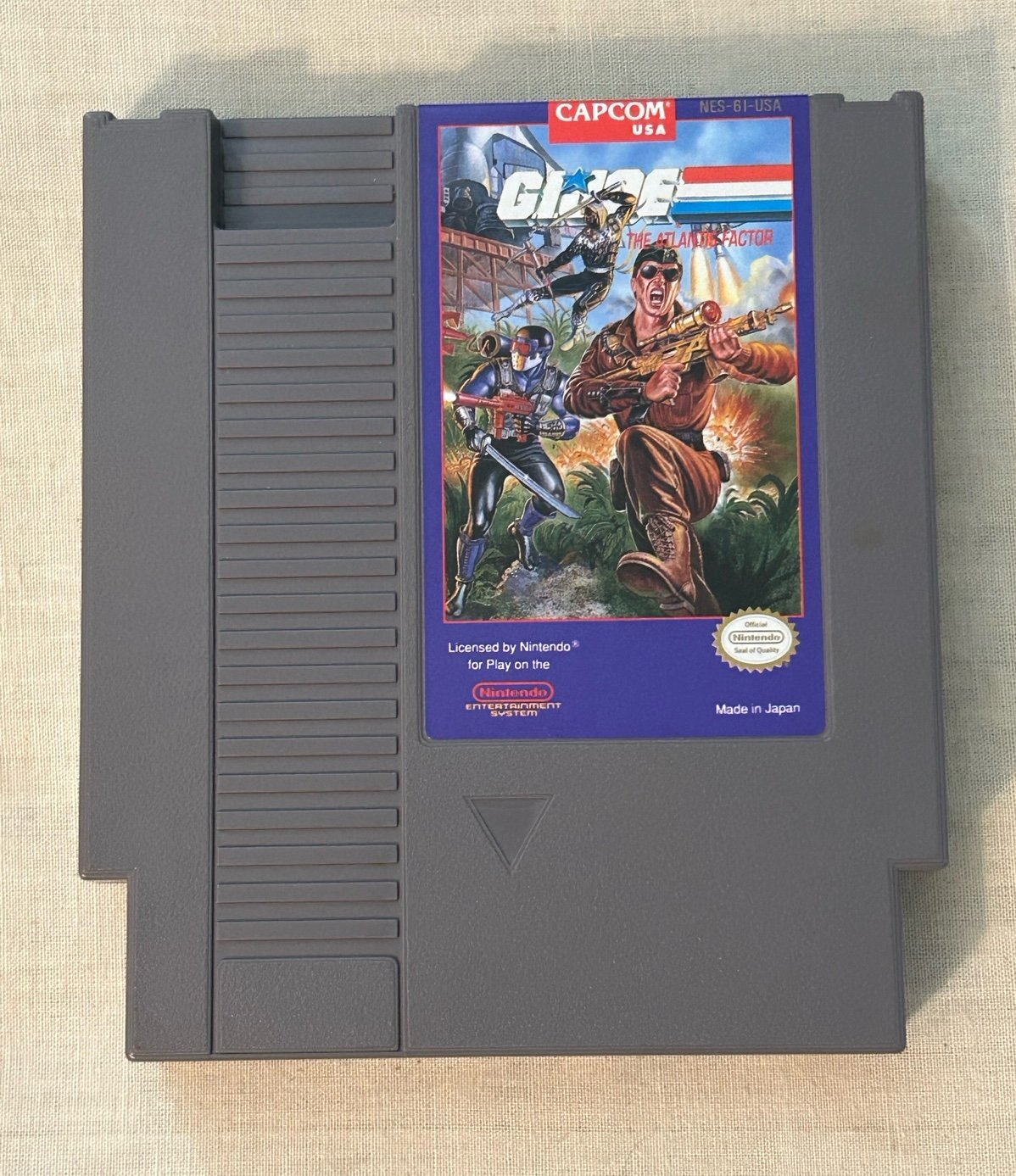 GI Joe The Atlantis Factor for Nintendo NES