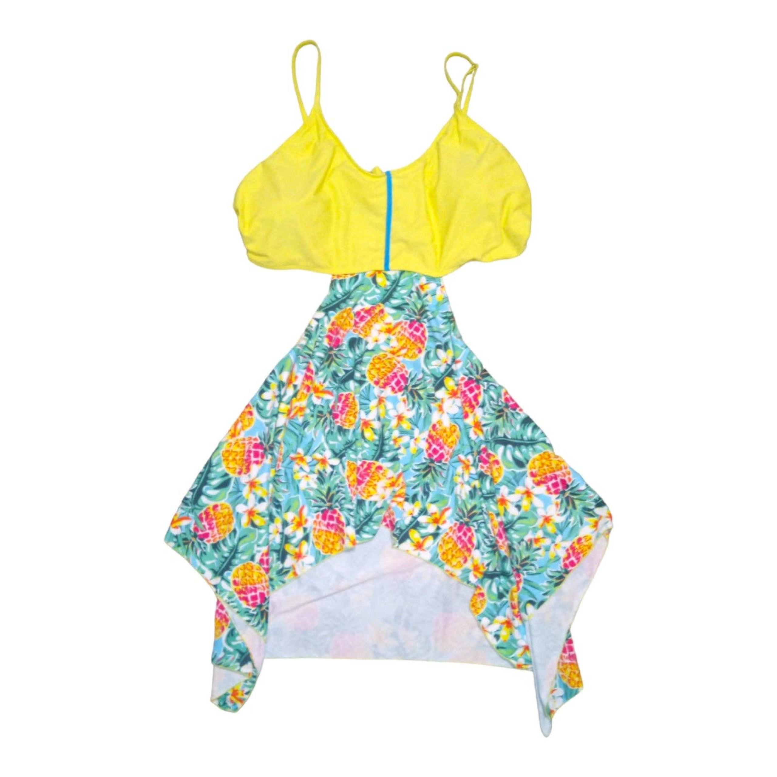 Rosegal floral swim wear top dress size 4xl