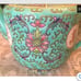 Vtg Turquoise Zhongguo Jingdezhen Teapot