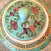 Vtg Turquoise Zhongguo Jingdezhen Teapot