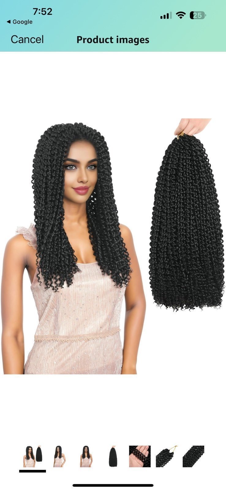 Passion Twist Hair 5 bag of 7 inter Packs 18 Inch Pre Looped