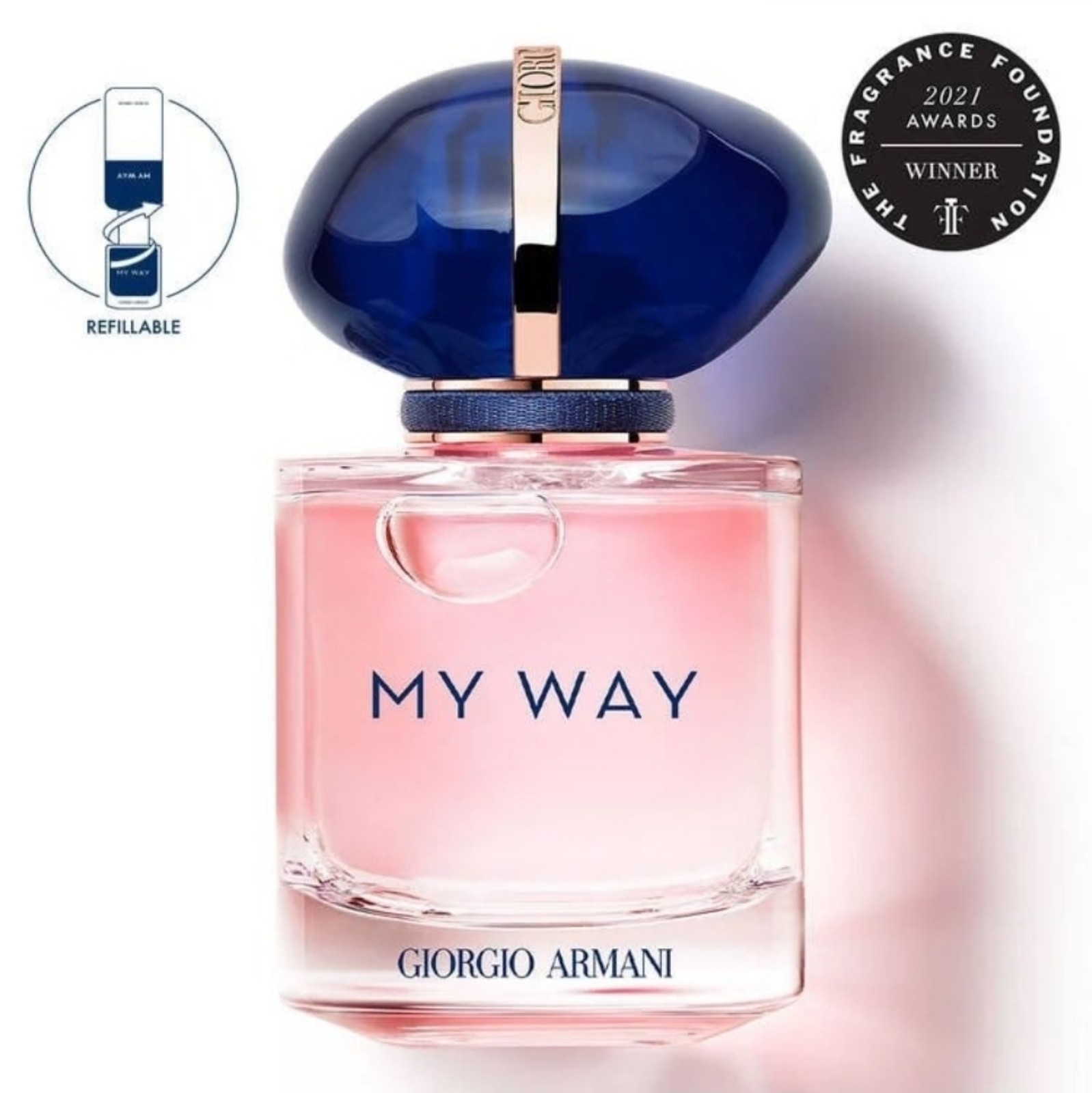 155 Armani My Way refillable Parfum 1.7 FL OZ