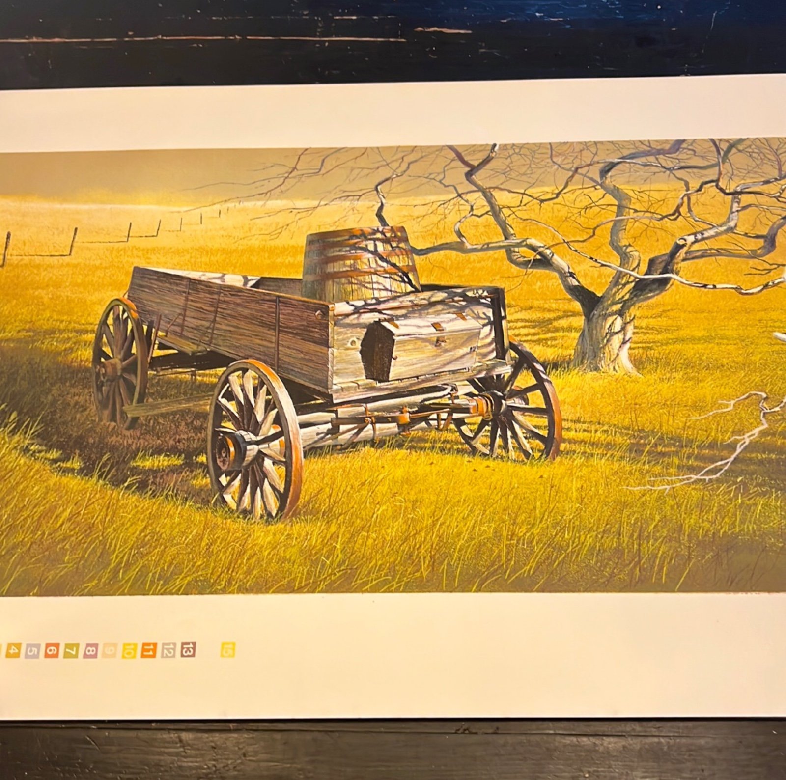 Robert W Addison, Old Farm Wagon