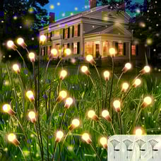 4Pack Total 32 LED Solar Garden Lights -Solar Lights Outdoor