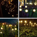4Pack Total 32 LED Solar Garden Lights -Solar Lights Outdoor