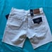 Levi's 501 '93 Cut-Off 7 in. Men's White Denim Shorts 34 NWT